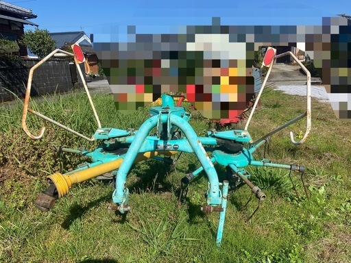 タカキタ RT2600 ジョイント付き 拡散 反転 集草 トラクター作業機 ジャイロテッダ テッダレーキ 中古 引き取り限定