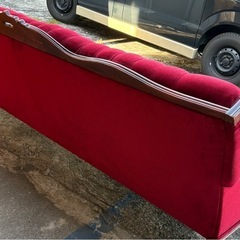 ロココ調ソファ　3P　の画像