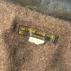 WESTRIDE レザージャケットの画像