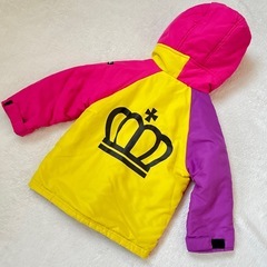 美品　BABY DOLL ベビー ドール リバーシブル アウター 90 子供服の画像