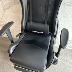 GTRACING ゲーミングチェア ブラック　ワークチェア　オフィスチェアの画像