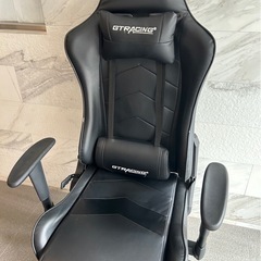 GTRACING ゲーミングチェア ブラック　ワークチェア　オフィスチェアの画像