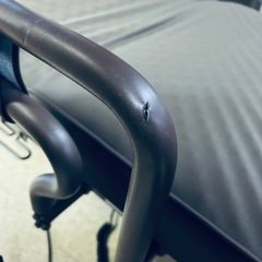 2モーター　ATEX 折りたたみ電動ベッド マットレス付き　頭部 脚部 リクライニングの画像