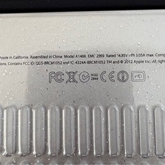 MacBook Air 13 A1466の画像