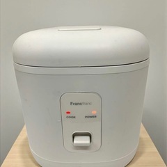 Francfranc フランフラン 炊飯器 1合-2合対応 炊飯ジャー ホワイト ライスクッカー Rl-100 21年製 11Bの画像