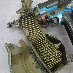 ジャンク マキタ 50mm 高圧エア釘打機 AN532H makita エア工具 ブルー 青 釘打ち 機札幌 手稲の画像