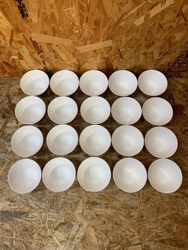 C(7667) ノリタケ 白磁器 ミニボウル 20個セット サラダボール 食器 Noritake