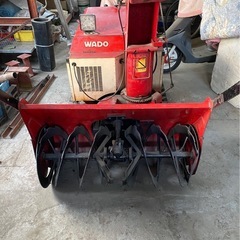 WADO SSA105H 除雪機　ディーゼル　実働　キャタ状態良し
の画像