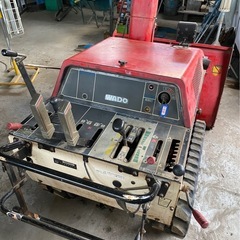 WADO SSA105H 除雪機　ディーゼル　実働　キャタ状態良し
の画像