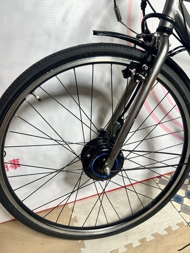 No.542 ブリヂストンTB1e TB7B42 整備済み27インチ外装7段変速 電動アシスト自転車