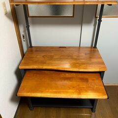 パソコンデスク（サンワサプライ）の画像