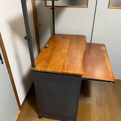 パソコンデスク（サンワサプライ）の画像