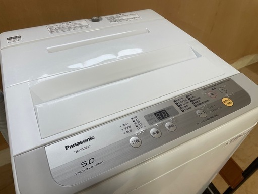 110701パナソニック5.0kg洗濯機2019年製