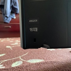 液晶テレビ TOSHIBA REGZA 49G20X 東芝レグザ 49型の画像