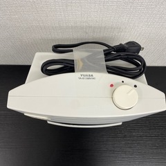 【ご来店限定】＊ ユアサ　セラミックファンヒーター　2017年製＊1107-12の画像