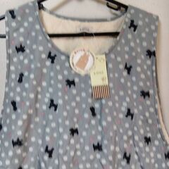 ぽかぽかあったかエコエプロン（犬柄）の画像