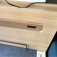 直接配送、引き取り限定/ドリームベッド シングル跳ね上げ式ベットフレーム マットレスセットの画像