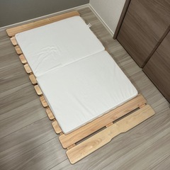 国産ひのきすのこ&ベビー布団セットの画像