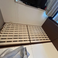 ニトリ シングルベッド マットレスの画像