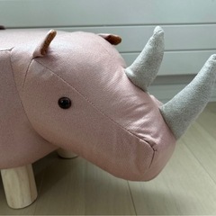 旭川市！引き取り限定！新品タグ付き！アニマルスツール　椅子　チェアー　サイの画像