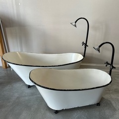 11/10締切！アンティークディスプレイ アイアンバスタブ♡の画像