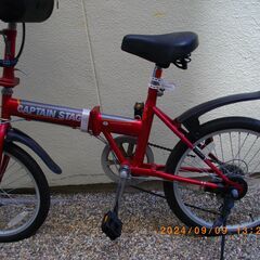 折り畳み自転車　６段変速付きの画像