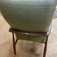 110703 1人掛けソファ椅子イスグリーンの画像