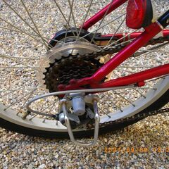 折り畳み自転車　６段変速付きの画像