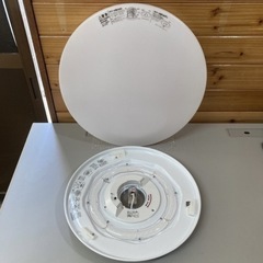 【No.2】ニトリ LEDシーリングライト 6畳 NS001 商品CD:8380211 S/N:Z307669 リモコン付属(電池別) 通電OK 動作品 A046の画像