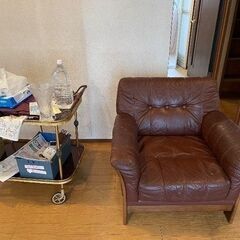 マルニ家具一式、マホガニー調家具、座卓の画像