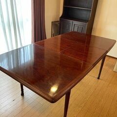 マルニ家具一式、マホガニー調家具、座卓の画像