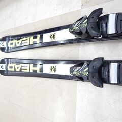 札幌市 清田区 HEAD ヘッド スキー板 SUPER SHADE TEAM 147㎝ ビンディング付き ブラック系の画像