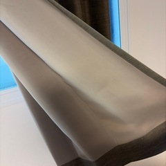 ニトリ　遮光1級・防炎カーテンの画像