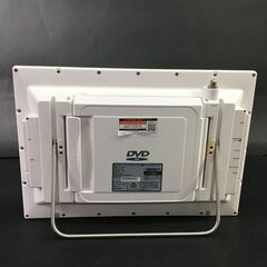 REAL LIFE JAPAN ポータブルDVDプレイヤー FL-12WP 12インチ フルセグチューナー搭載 動作確認済 リモコン付 25k菊DOの画像