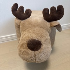 旭川市！引き取り限定！アニマルスツール　椅子　チェア　ローチェア　新品未使用！タグ付きの画像