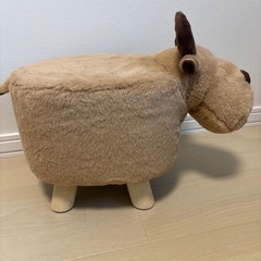 旭川市！引き取り限定！アニマルスツール　椅子　チェア　ローチェア　新品未使用！タグ付きの画像