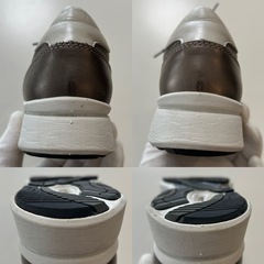 美品ペダラサイドジップレディースウォーキングシューズ婦人靴女性用カジュアルシューズジョギングシューズスニーカーasicsアシックスの画像