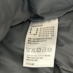 TOMMY HILFIGER トミーヒルフィガー メンズ ブラック ナイロンジャケット Lサイズの画像