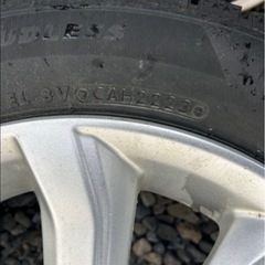 スタッドレスタイヤ　155/65/14の画像