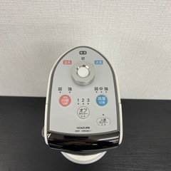 【ご来店限定】＊ コイズミ　送風機能付きファンヒーター　2021年製＊1107-15の画像