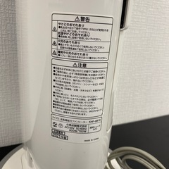 【ご来店限定】＊ コイズミ　送風機能付きファンヒーター　2021年製＊1107-15の画像