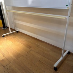 キャスター ストッパー 付き ホワイトボードの画像