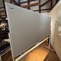 キャスター ストッパー 付き ホワイトボードの画像