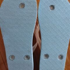 【美品】レディースビーチサンダル　M〜Lサイズの画像