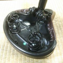 決定★厚みのあるサドル★ダークブラウン★⑥の画像