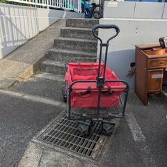 キャンプ用台車 現場にもの画像