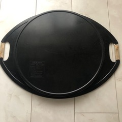 レトロなお盆の画像