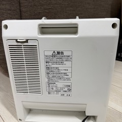 パナソニック Panasonic DS-F1204-W [電気暖房 セラミックファンヒーター コンパクト の画像