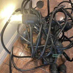 ガーデンライト モールライト　レトロ電球タイプ　電球はついてません？の画像