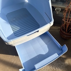 猫　トイレ　掃除済　システムトイレ　　の画像